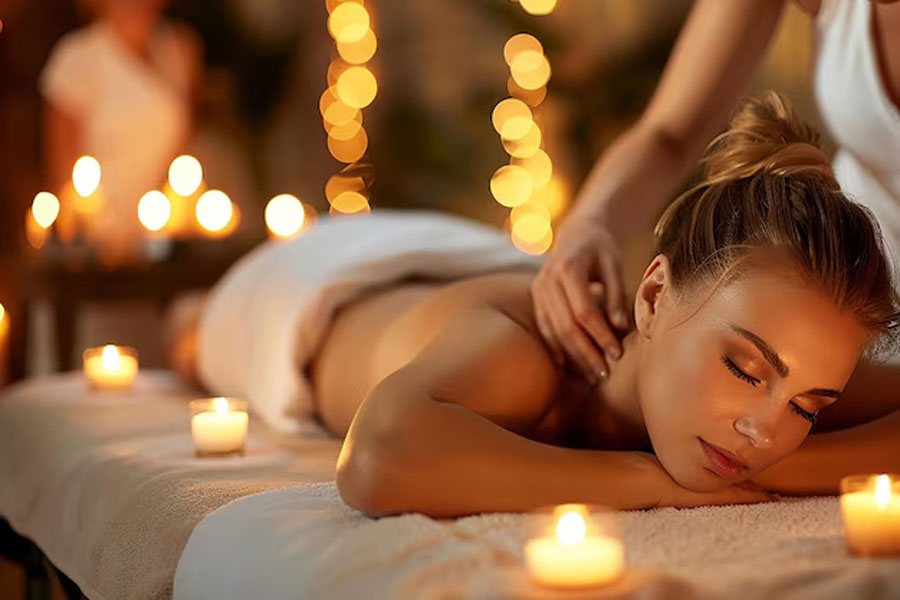 Aroma massage 